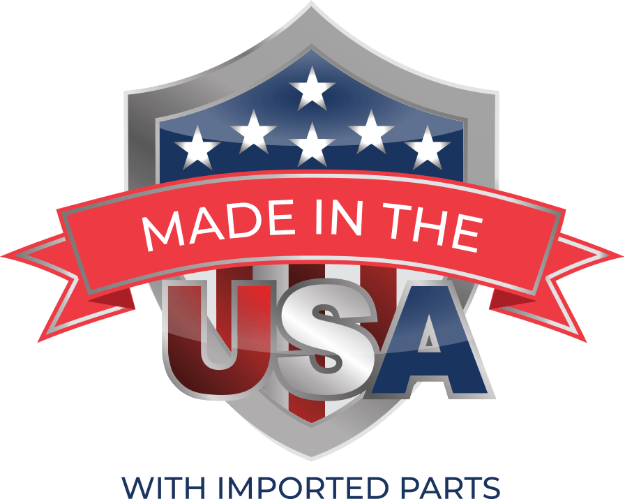 Made in the USA from imported components